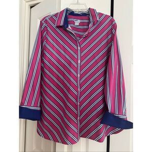 Chico’s No Iron Chic Stretch Blouse